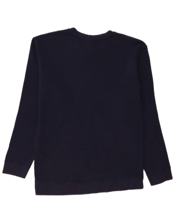 Nike Herren-Sweatshirt-Pullover, groß, marineblau, Baumwolle