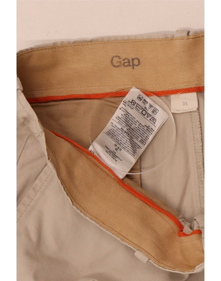 Gap Herren-Chinoshorts, Größe L, W34, Beige, Baumwolle
