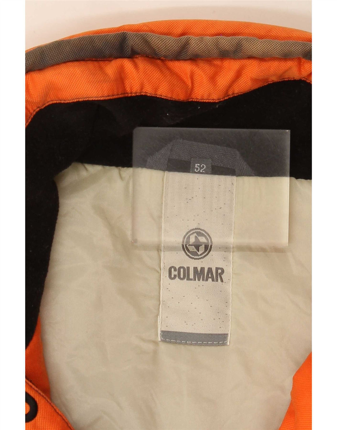 Colmar Herren gepolsterte Skijacke IT 52 Large Orange Colourblock Sports