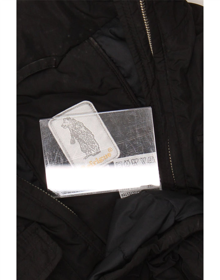 Refrigue Damen Windjacke UK 12 Medium Schwarz Polyester