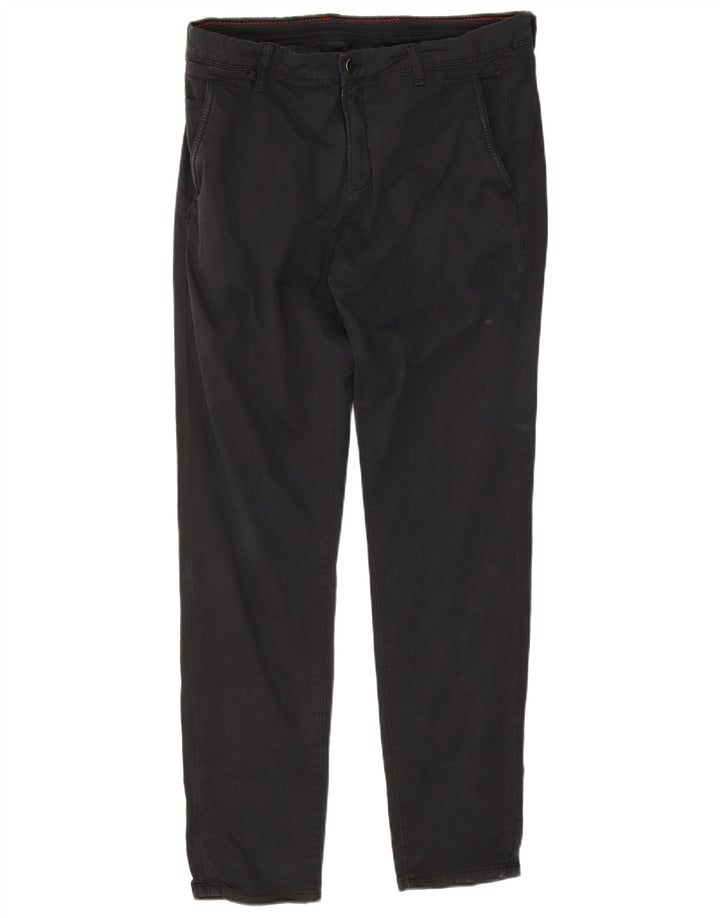 Zara Slim Chino-Hose für Herren, EU 40, M, B31, L30, Schwarz
