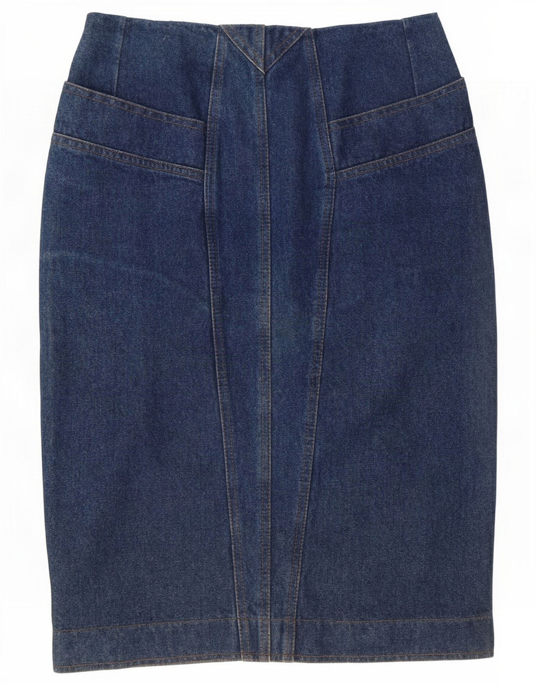Vintage Damen Jeansrock Small W26 Blau
