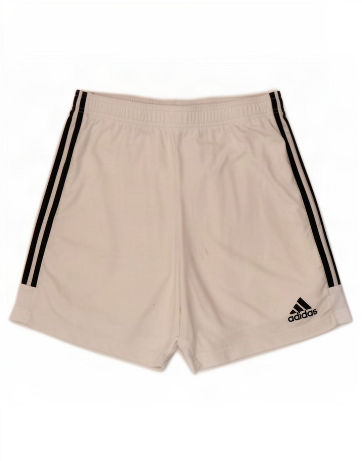 Adidas Herren Aeroready Sport Shorts Großes weißes Polyester