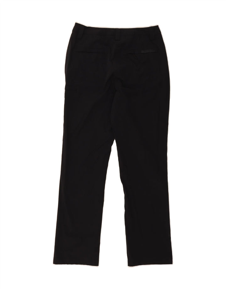 MOUNTAIN WAREHOUSE Womens Chino Trousers UK 12 Medium W32 L31 Black Vintage Mountain Warehouse and Second-Hand Mountain Warehouse from Messina Hembry 