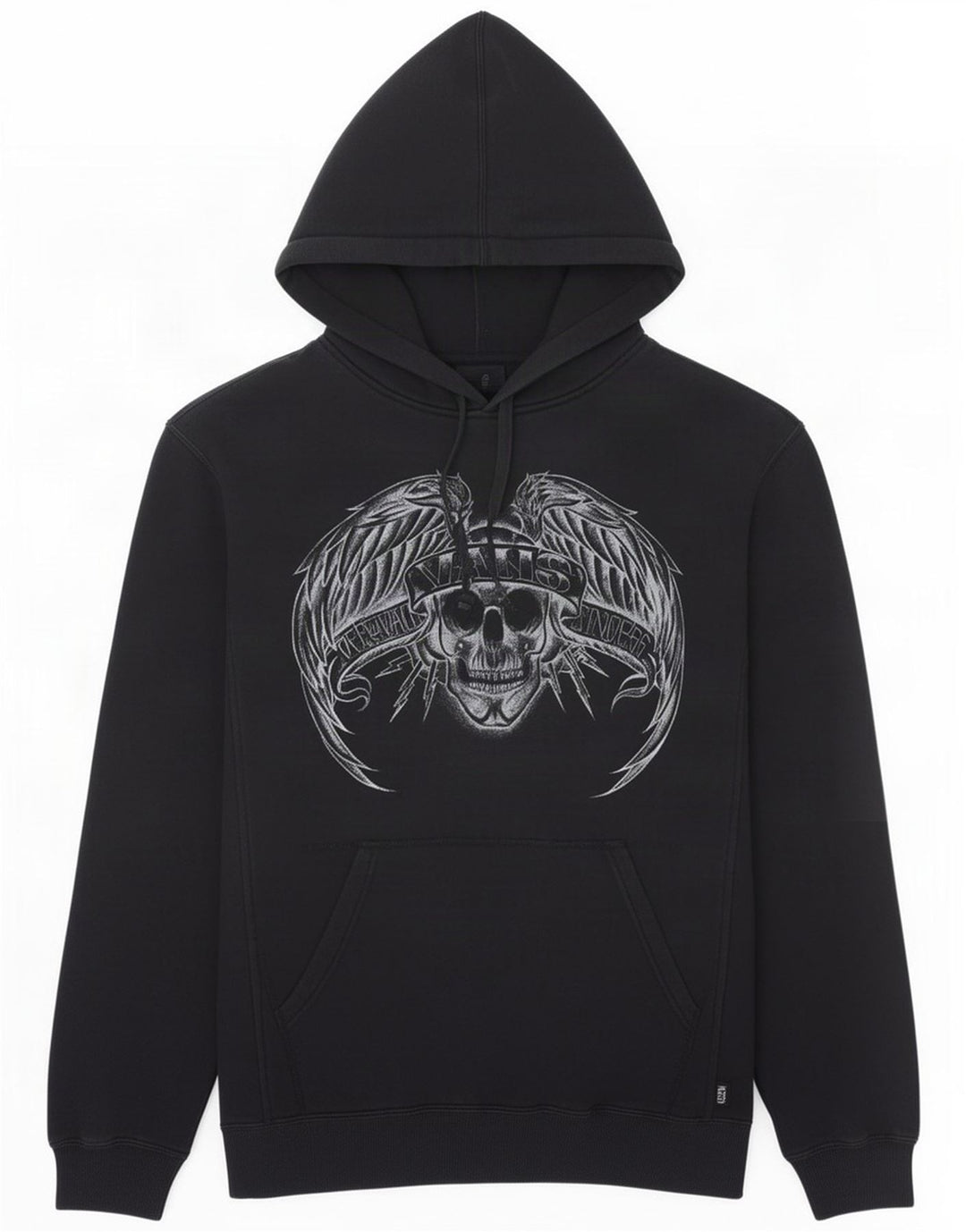 Vans Herren-Kapuzenpullover mit Grafik, mittelschwarz, Baumwolle