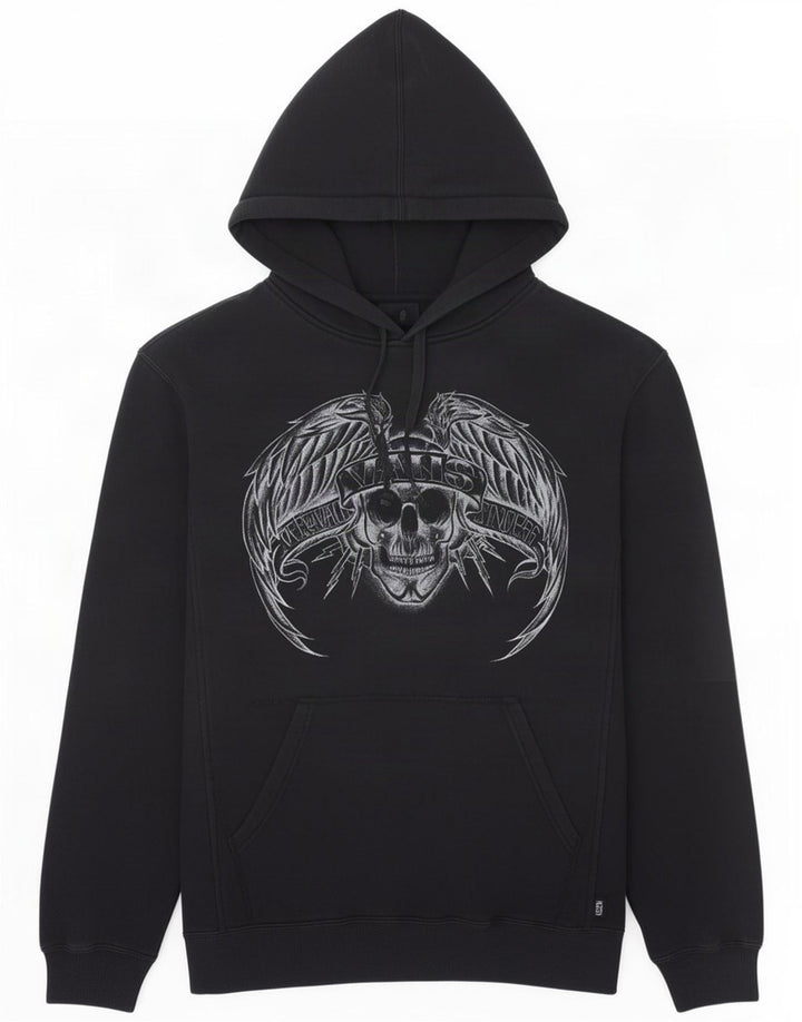 Vans Herren-Kapuzenpullover mit Grafik, mittelschwarz, Baumwolle