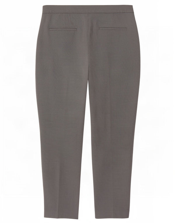Zara Slim Chino-Hose für Damen, EU 36, Größe S, W26, L27, Grau, Polyester