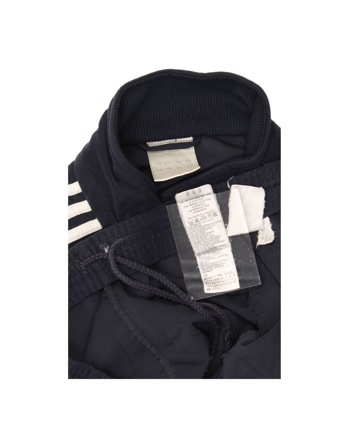 ADIDAS Mens Full Tracksuit Large  Navy Blue Polyester