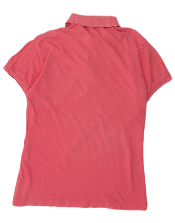 Lacoste Herren-Poloshirt, Größe 3, klein, rosa Baumwolle