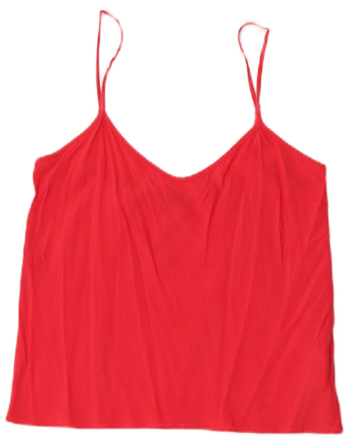 Max & Co. Damen Cami Top UK 10 Small Rote Viskose