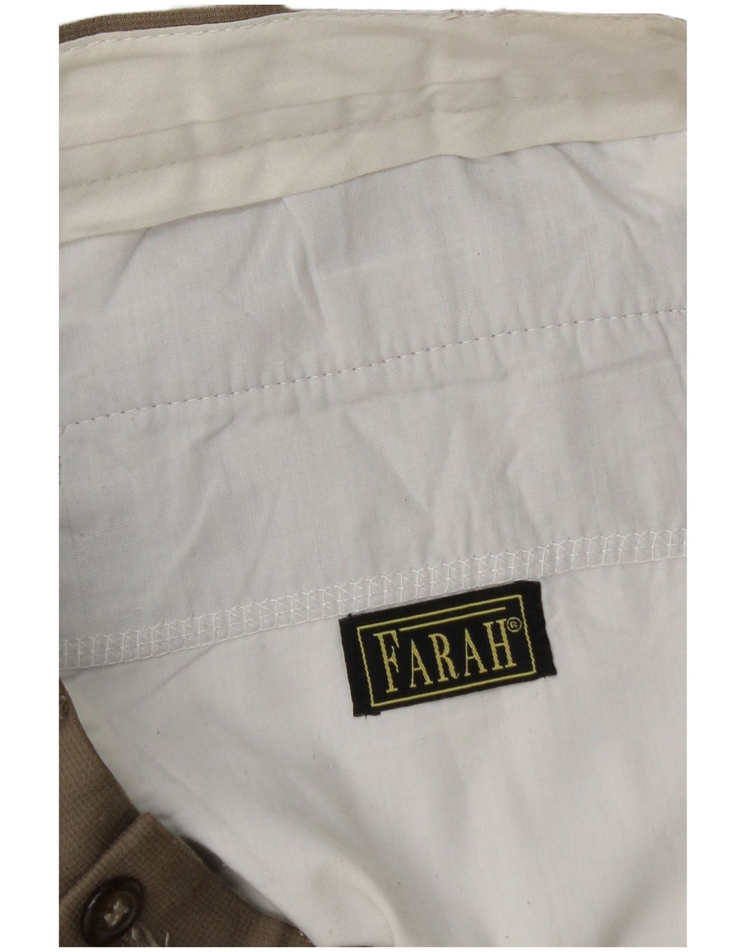 Farah Herren-Anzughose mit Pegged-Anzug, W36, L32, Beige