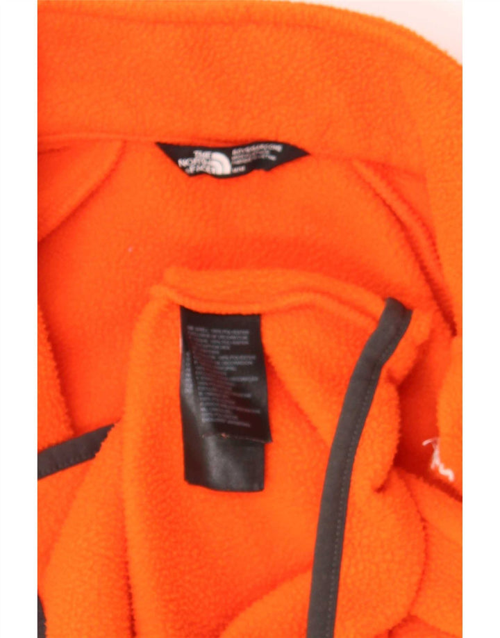 The North Face Fleecejacke für Jungen, 9–10 Jahre, mittelorangefarbenes Polyester