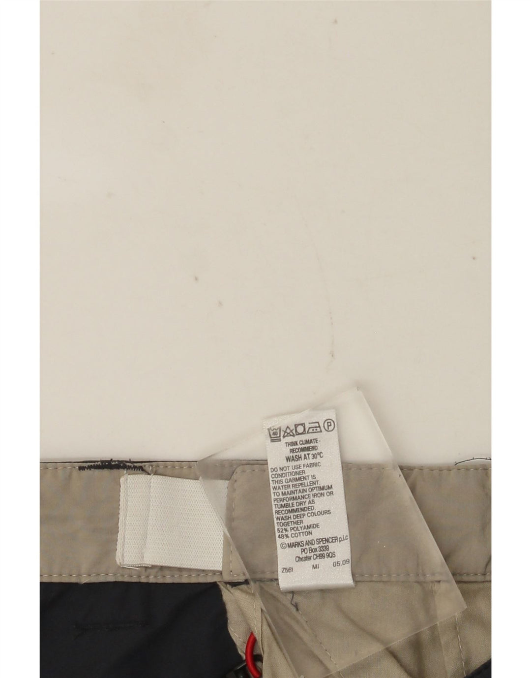 MARKS & SPENCER Herren Cargoshorts W38 XL Graue Baumwolle
