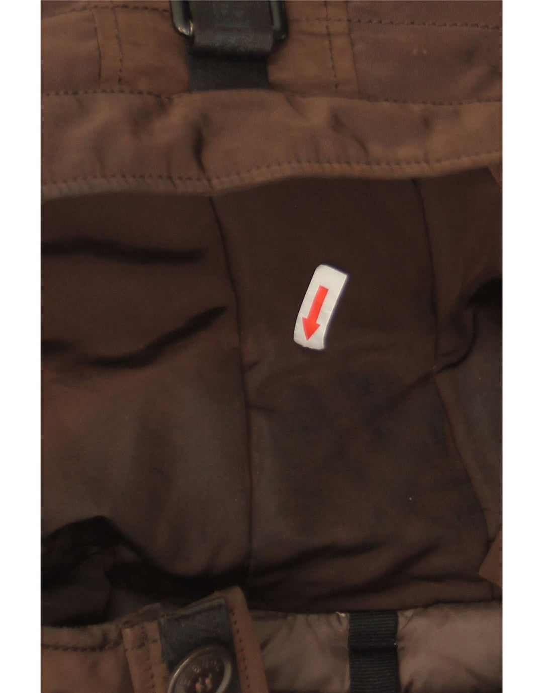 Blauer Herren-Jacke mit Kapuze, gepolstert, UK 40, Größe L, braun, Polyamid