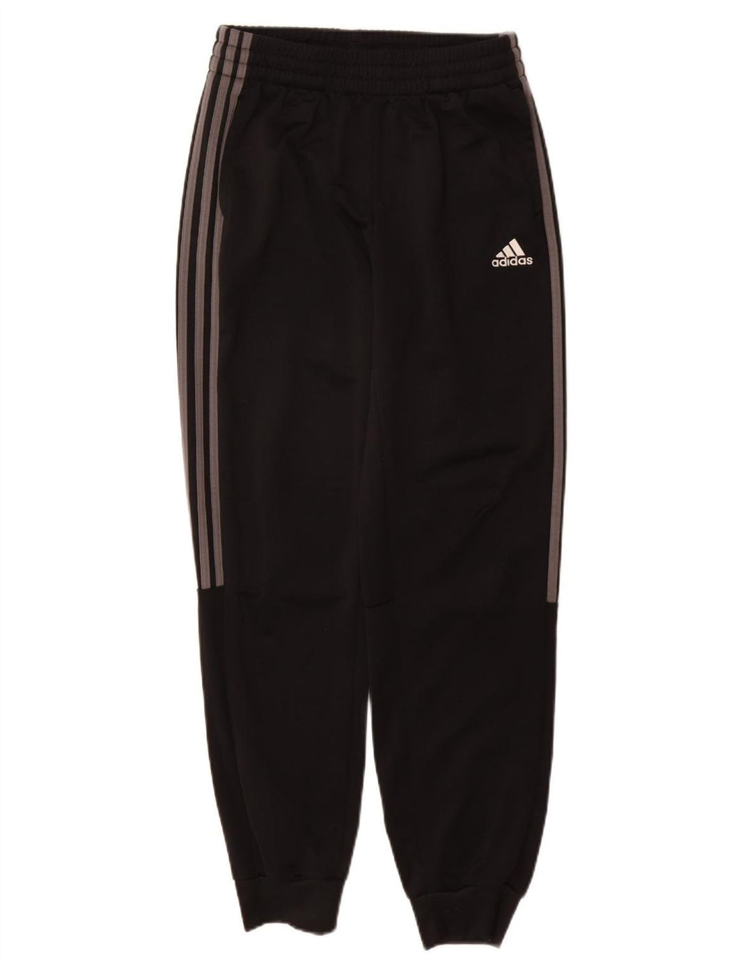 Adidas Jungen-Trainingshose, Jogginghose, 13–14 Jahre, schwarzes Polyester