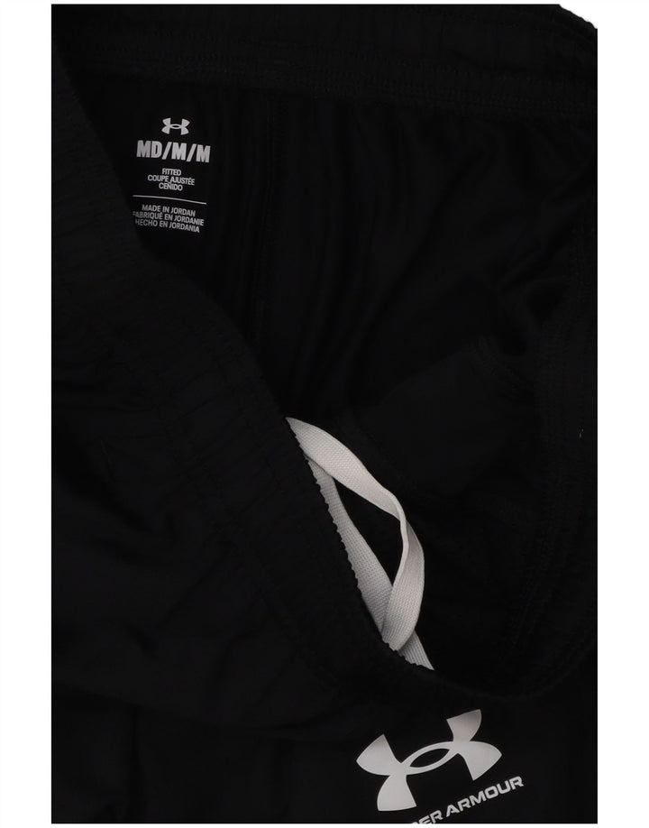 Under Armour Herren-Trainingshose aus mittelschwarzem Polyester