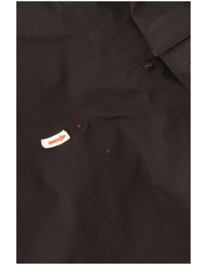 Sprayway Damen-Regenjacke mit Kapuze, übergroß, UK 10, Größe S, Schwarz, Polyester