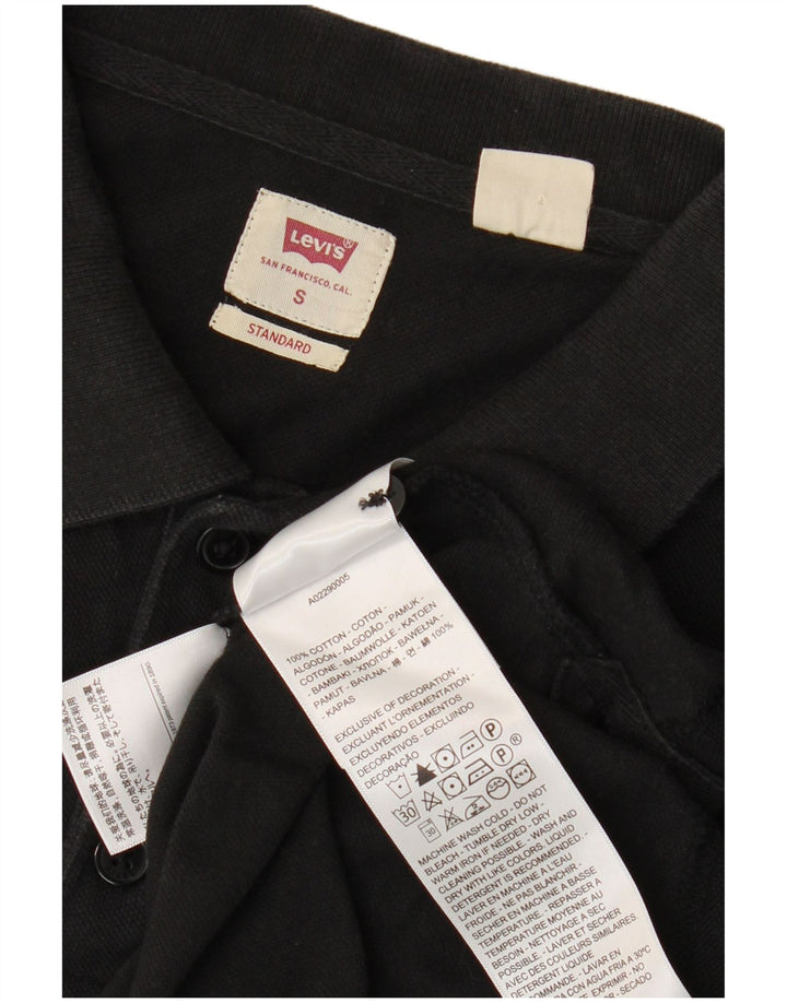 Levi's Herren Standard-Poloshirt, Größe S, Schwarz, Baumwolle