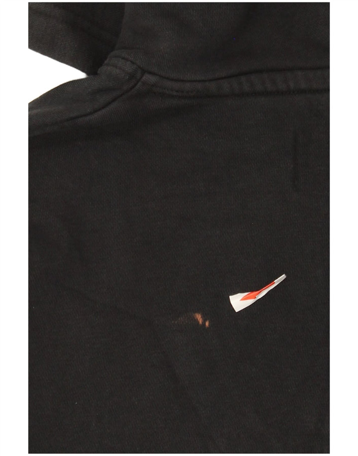 Jordan Herren-Kapuzenpullover mit Grafik, Größe S, schwarze Baumwolle