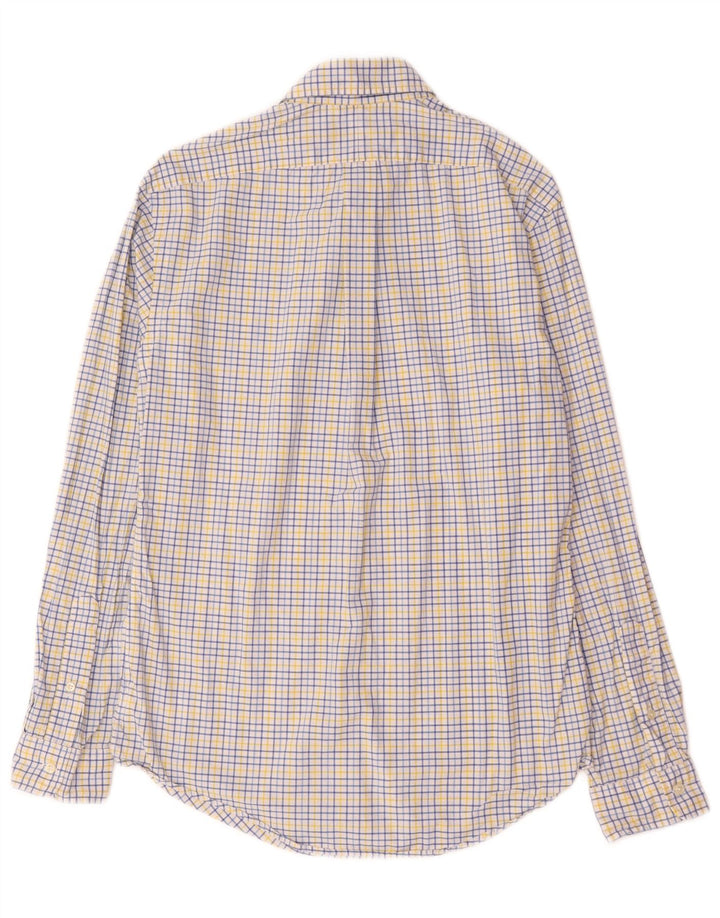 Ralph Lauren Slim-Fit-Hemd für Herren, mittelweiß, kariert, Baumwolle