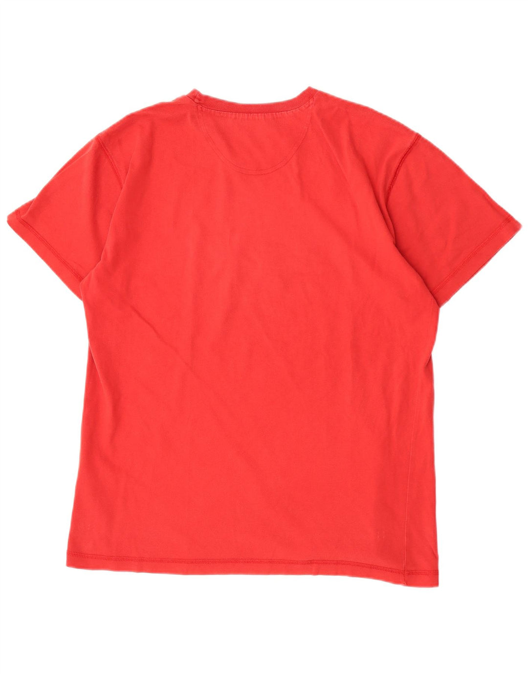 Champion Herren-T-Shirt mit Grafik, Größe L, aus roter Baumwolle