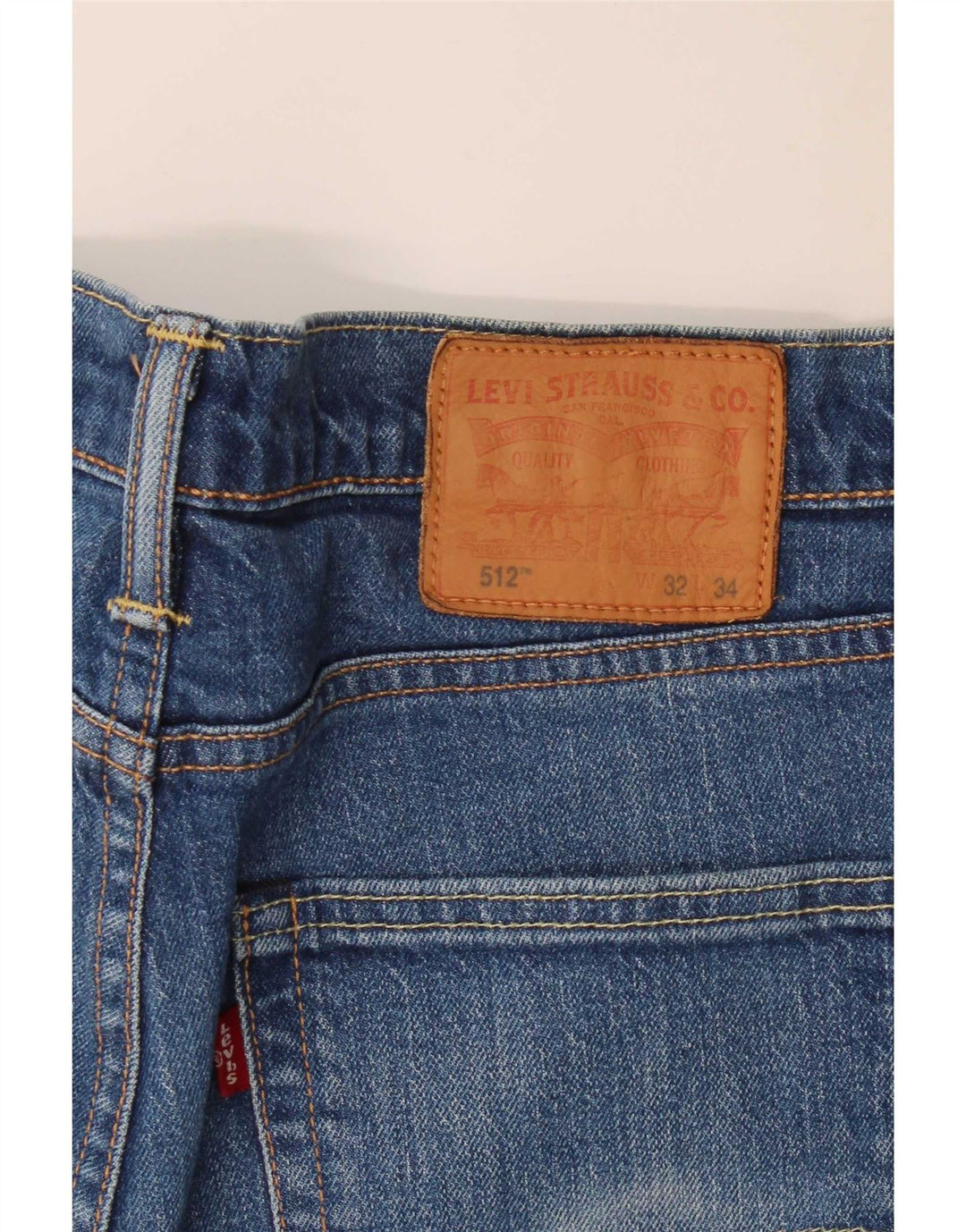 Levi's Herren 512 Slim Tapered Jeans W32 L27 Blau