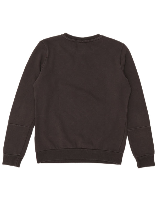 PUMA Damen Graphic Sweatshirt Pullover UK 10 Small Schwarz