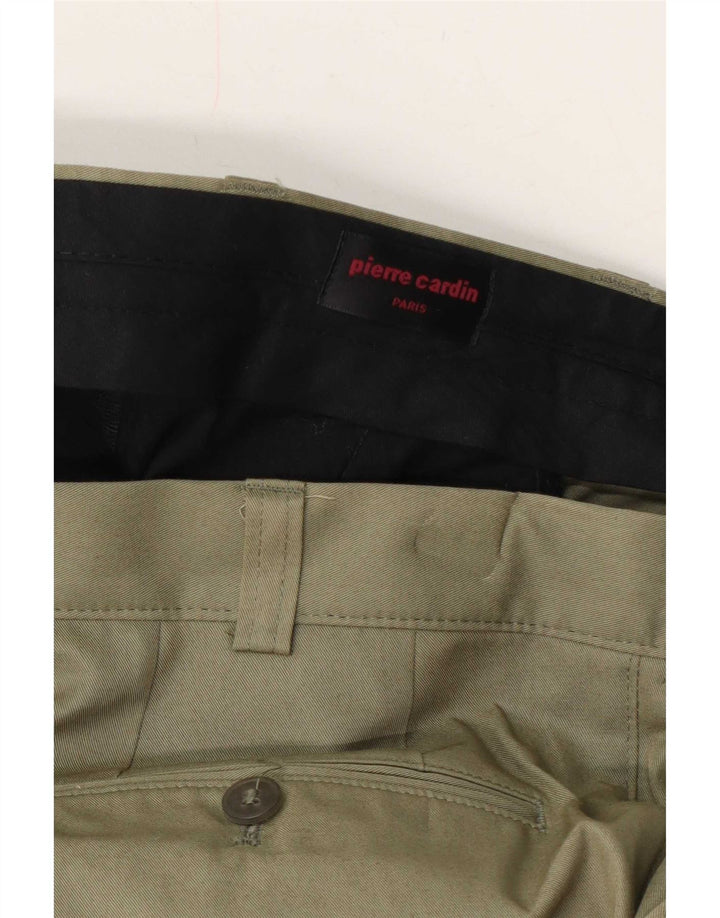 Pierre Cardin Herren-Anzughose mit Pegged-Anzug, W40, L31, Khaki