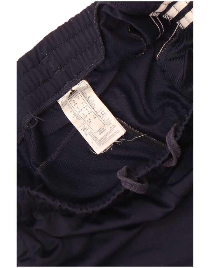 Adidas Damen Trainingshose UK 8/10 Small Marineblau Polyester