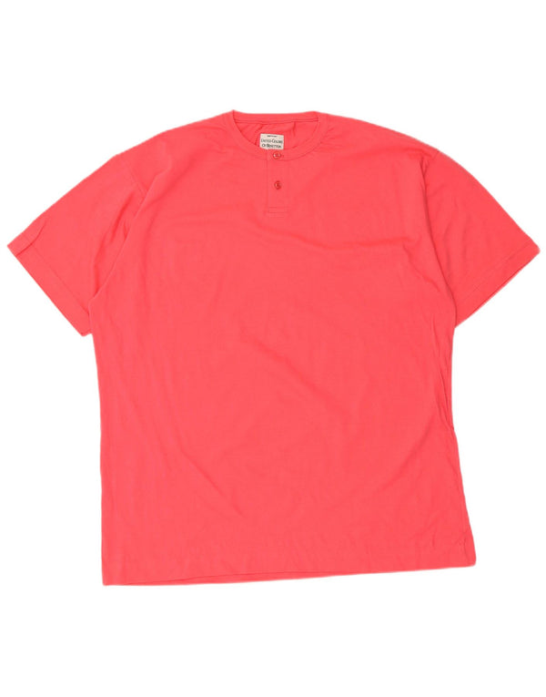 Benetton Damen T-Shirt Top UK 18 XL Pink