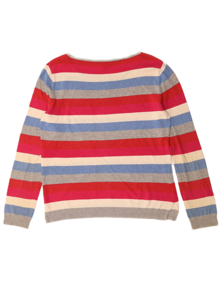 Laura Ashley Damen-Pullover mit U-Boot-Ausschnitt, Gr. 10, Größe S, Mehrfarbig