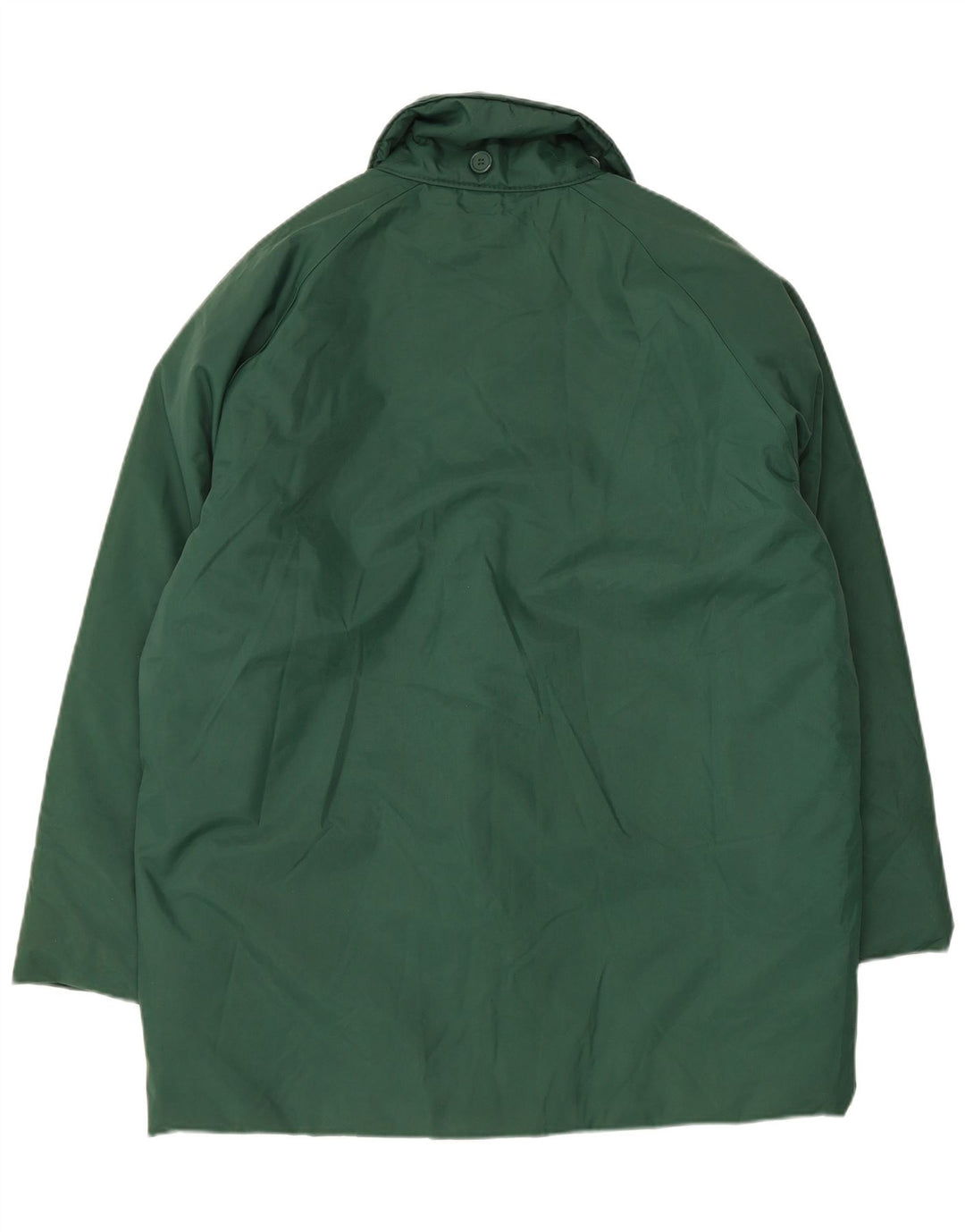 Slam gepolsterter Herrenmantel UK 38 Mittelgrünes Nylon