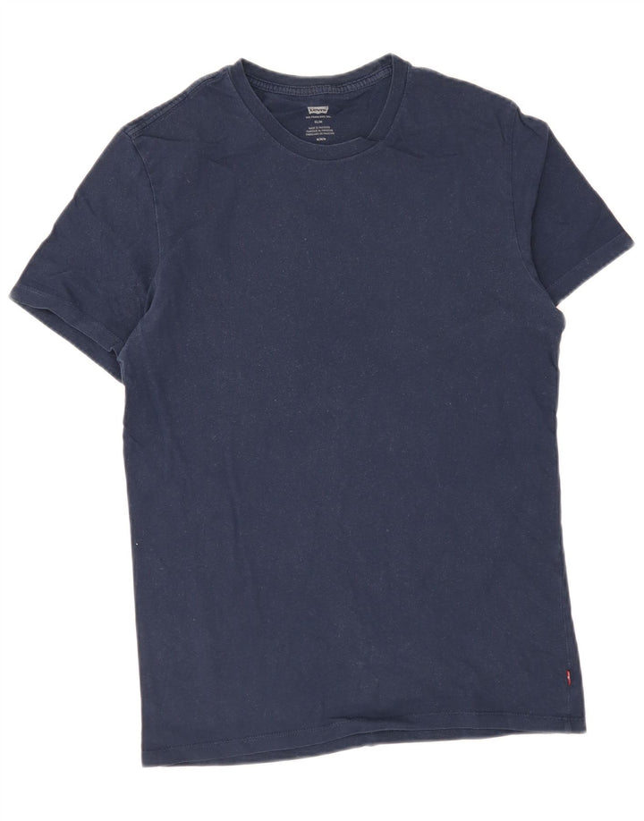 Levi's Slim Fit T-Shirt-Oberteil für Herren in mittlerem Marineblau