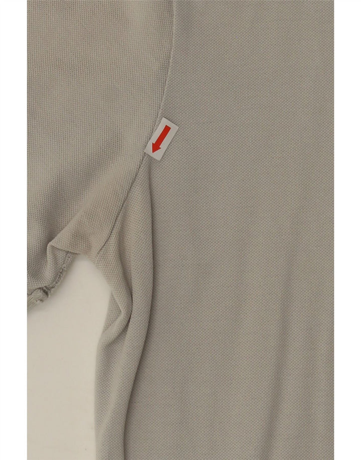 CALVIN KLEIN Mens Polo Shirt Medium Grey Cotton Vintage Calvin Klein and Second-Hand Calvin Klein from Messina Hembry 