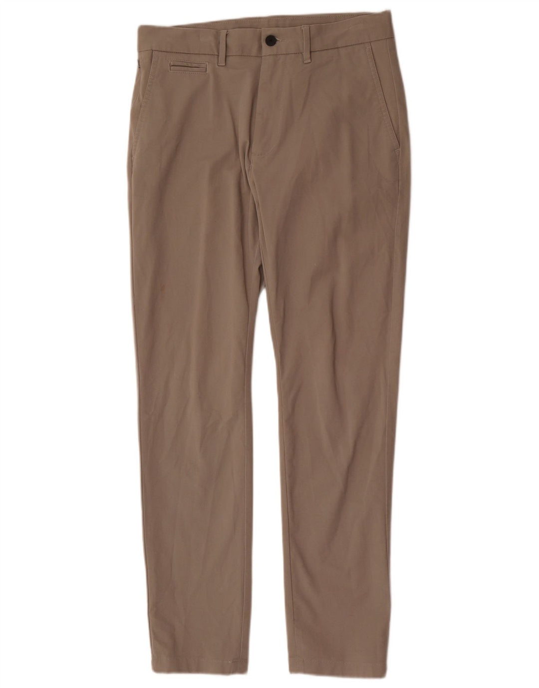 Marks & Spencer Slim Chino-Hose für Herren, W32, L31, graue Baumwolle