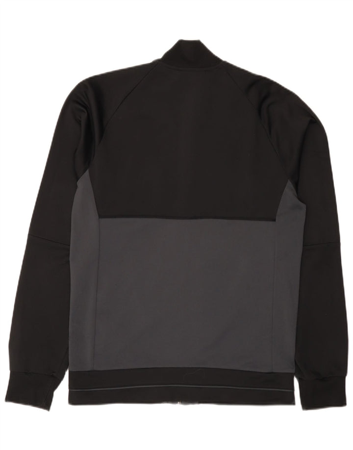Adidas Herren-Trainingsanzug mit grafischem Oberteil, Größe S, Schwarz, Farbblock-Polyester