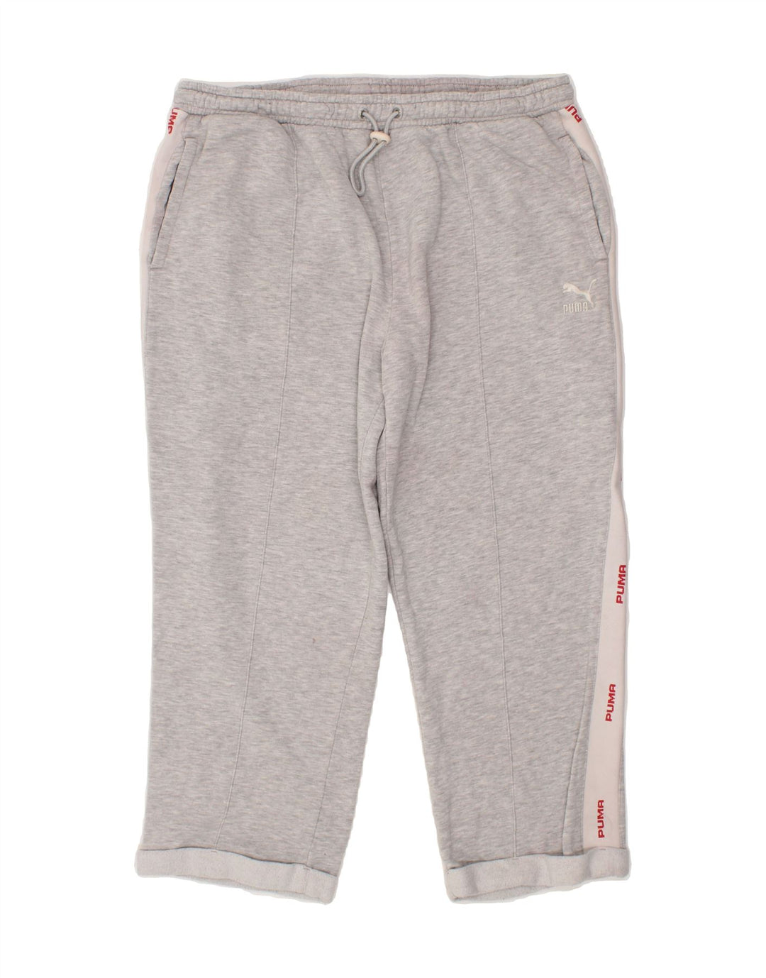 PUMA Womens Capri Tracksuit Trousers UK 18 XL Grey Vintage Puma and Second-Hand Puma from Messina Hembry 