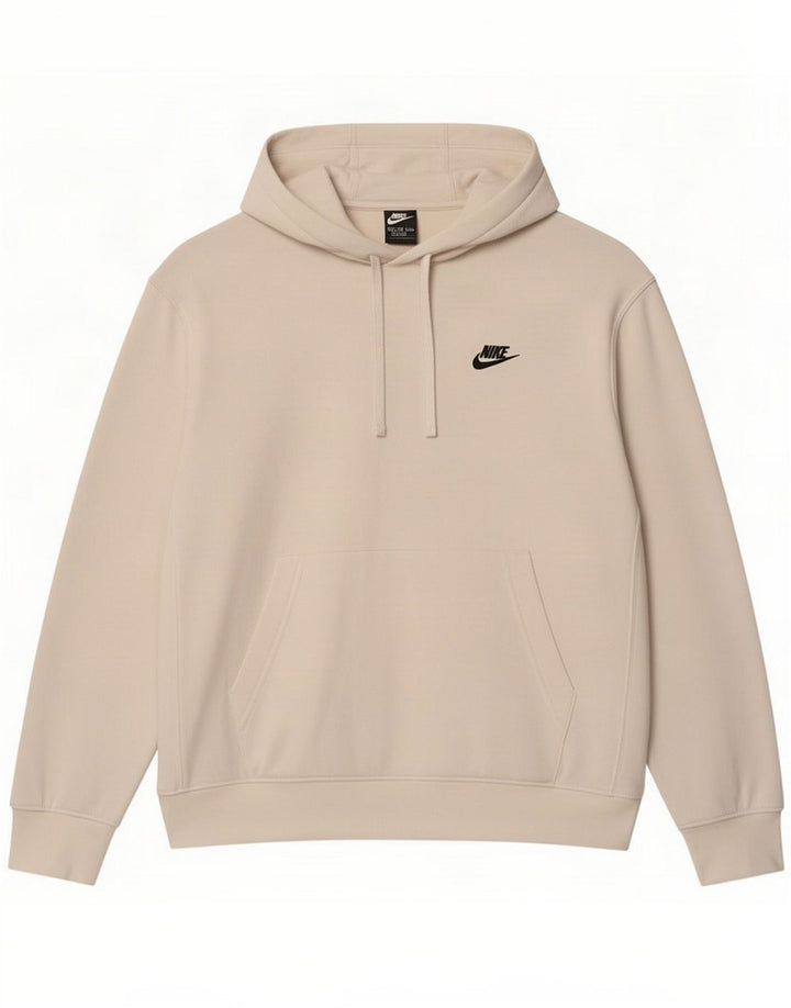 Nike Herren-Kapuzenpullover in Übergröße, mittelweiße Baumwolle