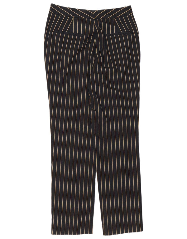 Massimo Dutti Damen Chinohose EU 38 Small W28 L28 Schwarz gestreift