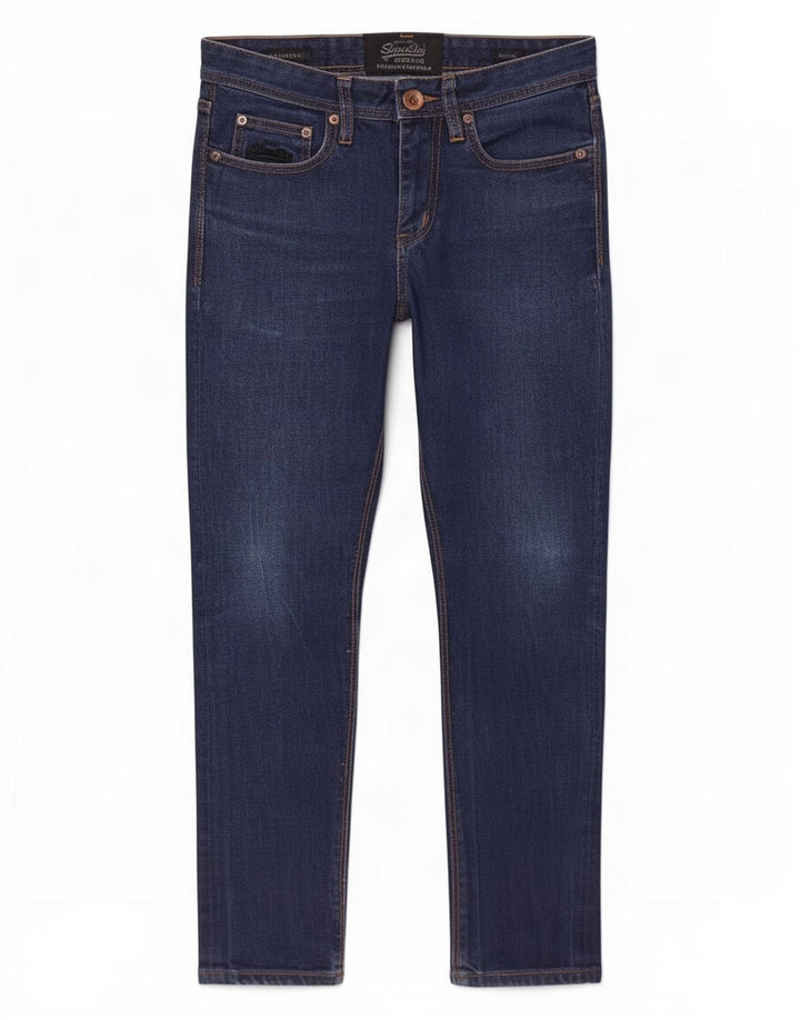 Superdry Damen Corporal Slim Jeans W28 L28 Marineblau