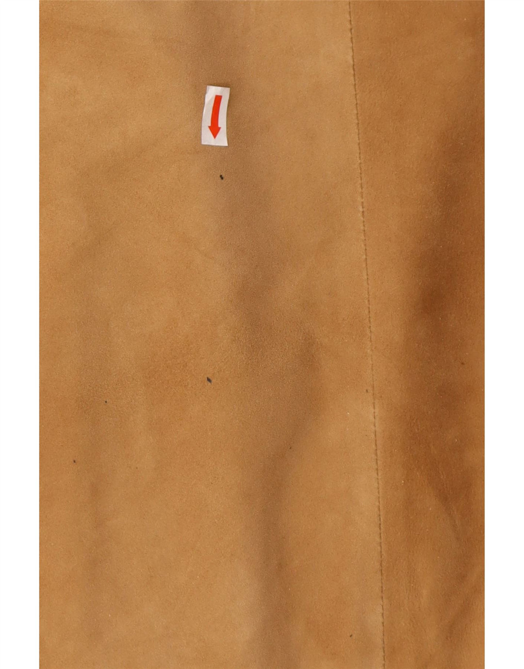 VINTAGE Damen Loose Fit Wildlederjacke UK 18 XL Braunes Leder