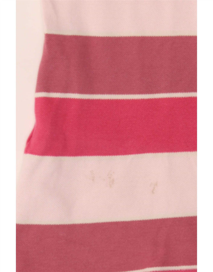 Lacoste Damen-Poloshirt, Größe 46, XL, mehrfarbig, gestreift, Baumwolle