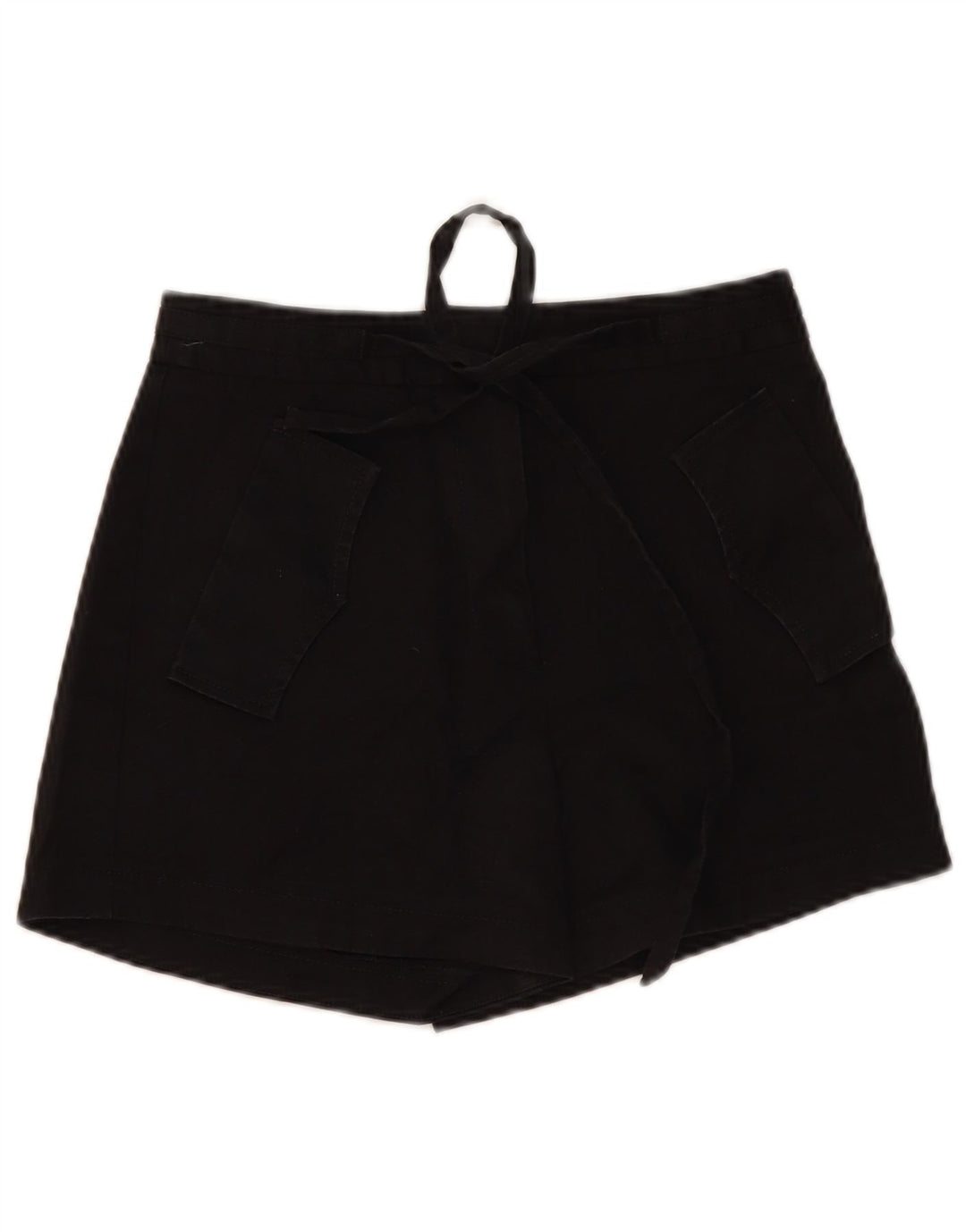 Vintage Damen Casual Shorts W30 Mittelschwarze Baumwolle