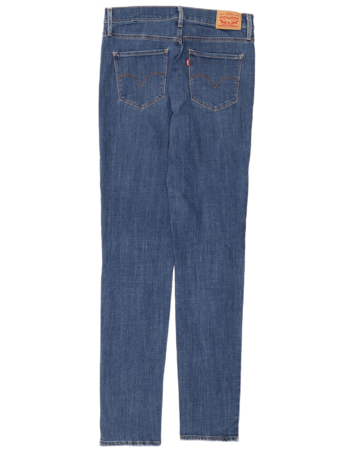 Levi's Damen 312 Shaping Slim Jeans W29 L34 Blaue Baumwolle