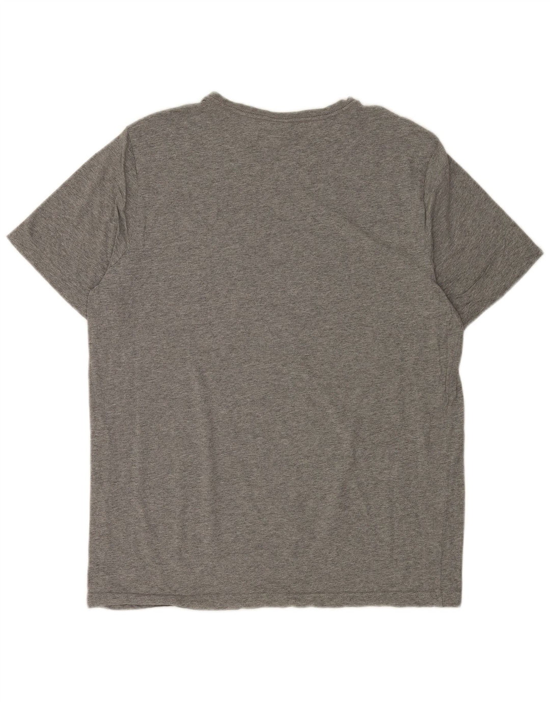 Puma Herren Grafik-T-Shirt-Oberteil, groß, grau gefleckt