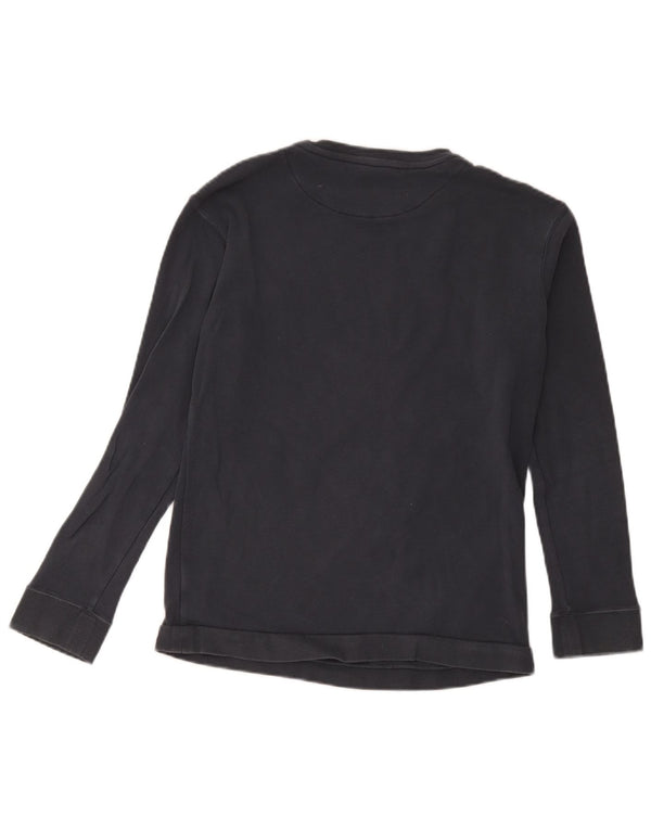 John Lewis Langarmshirt mit Grafik für Jungen, 12–13 Jahre, graue Baumwolle