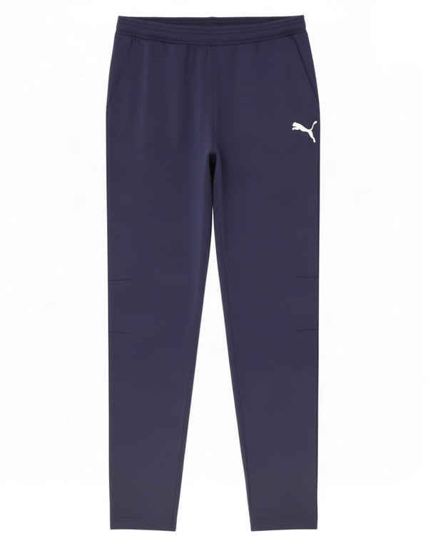 Puma Mens Tracksuit Trousers Large Navy Blue Polyester