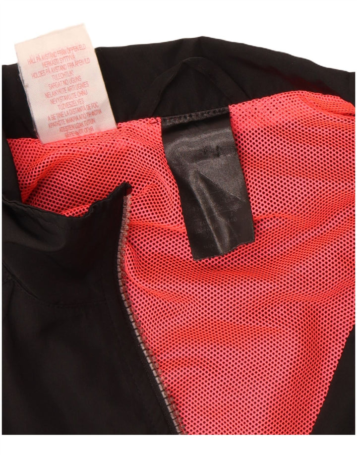 Adidas Mädchen MESSI Graphic Trainingsanzug Top Jacke 13-14 Jahre Schwarz Polyester