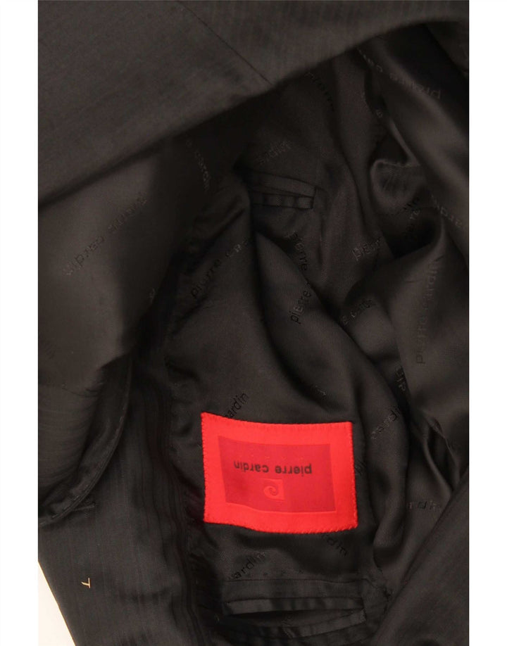 Pierre Cardin Herren 2-Knopf-Blazerjacke UK 38 Medium Schwarz Klassisch