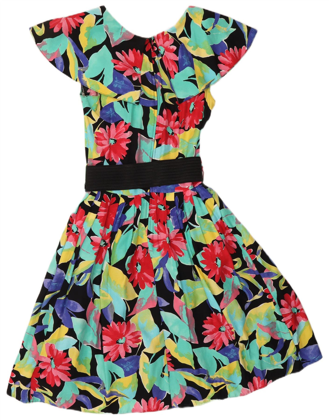 NEW FAST Womens A-Line Dress EU 34 XS Multicoloured Floral
